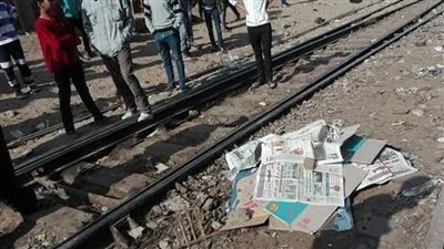 مصرع طالب صدمه قطار أثناء العبور فى بنها
