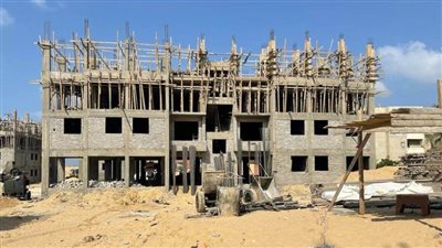 شمال سيناء: إنشاء 12 عمارة سكنية تضم 288 وحدة 