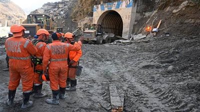 مصرع شخص ومحاصرة 6 آخرين جراء انهيار نفق شمال الهند