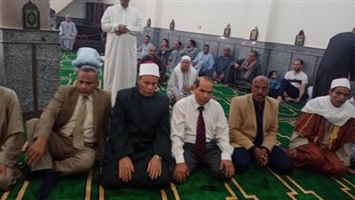 ضمن خطة الأوقاف: رئيس مدينة ناصر يفتتح مسجد المصطفى بدلاص