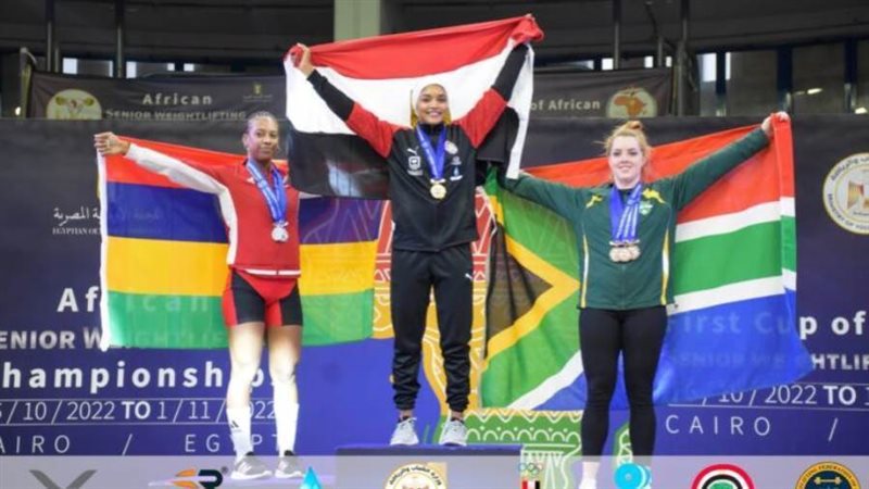 نعمة سعيد بطل رفع