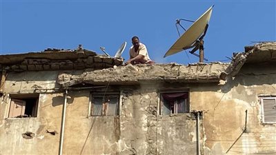 انهيار شرفة عقار بالمنصورة دون وقوع إصابات 