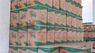 ضبط كميات من السلع الغذائية بمخازن تم حجبها عن التداول بالأسواق بكفر الشيخ