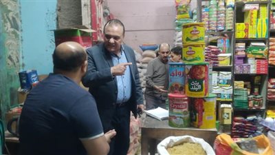 حملات تفتيشية مكثفة على الأسواق بمركزي مغاغة وملوى
