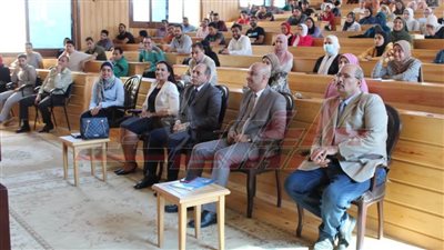 لقاء تعريفي لطلاب التربية النوعية بجامعة كفر الشيخ