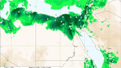 الأرصاد الجوية تصدر تحديثًا لآخر تطورات أحوال الطقس وتوقعات سقوط الأمطار.. غدًا