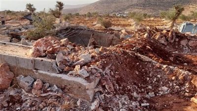 الاحتلال الإسرائيلي يهدم 5 منازل في شمال وجنوب الضفة الغربية