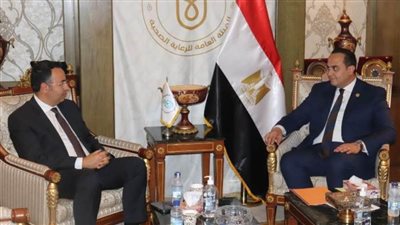 رئيس الرعاية الصحية يبحث التعاون مع شركة في مجال تطبيق البحوث والتكنولوجيا الدوائية