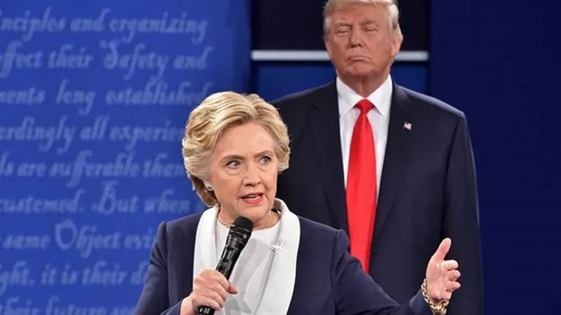 هيلاري كلينتون وترامب