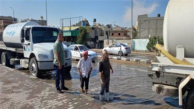 مجلس مدينة العريش يستعد للتغيرات المناخية 