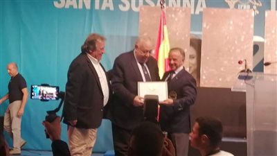 فهيم يحصل على أفضل إداري ويفوز بمنصب نائب أول رئيس الاتحاد الدولي لكمال الأجسام