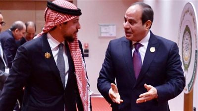 الرئيس السيسي يشيد بقوة العلاقات التاريخية وروابط الأخوة والمصير المشترك بين مصر والأردن