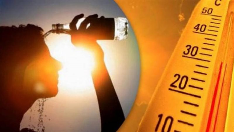 ارتفاع درجات الحرارة