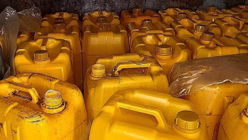 جانب من المضبوطات