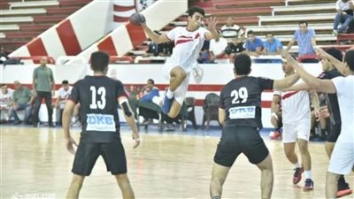 مرتبط يد الزمالك يهزم القناة في دوري المحترفين