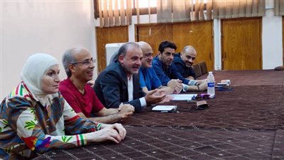 الحسيني يجتمع بمدربي الأندية لتطوير السلاح واستمرار الإنجازات 