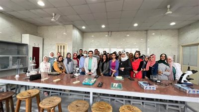 بدء الدراسة فى دبلومة النحت المعمارى والواجهات بتطبيقية بنها