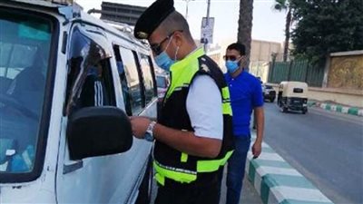 ضبط 1172 مخالفة مرورية بحملة مكبرة بالقليوبية 