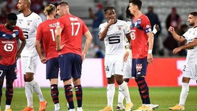 ليل يتعادل مع رين في الدوري الفرنسي لكرة القدم