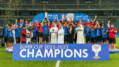 الكويت بطلا لكأس السوبر لكرة القدم للمرة السادسة بفوزه على كاظمة