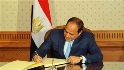 الرئيس السيسي يوقع تعديل قانون الأسلحة والذخيرة