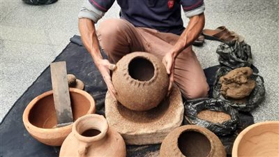 تراث الفيوم في متحف الحضارة بالقاهرة