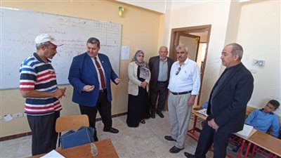 متابعة انتظام العمل بإدارة الشيخ زويد التعليمية 