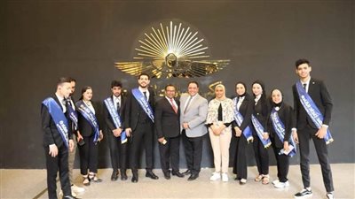 طلاب أقسام اللغة الفرنسية بالجامعة يشاركون في فاعليات المؤتمر العلمي العالمي للفرانكفونية 