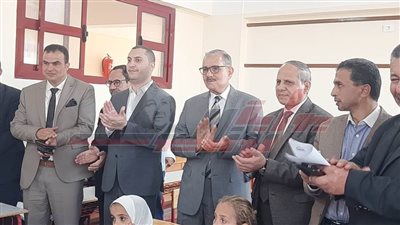 محافظ كفر الشيخ يفتتح مدرسة للتعليم الاساسي بقرية 60 الخاشعة