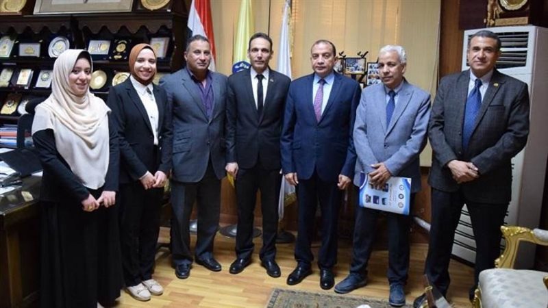 فوز مشروع بيئى بجامعة