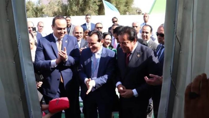 افتتاح المستشفى الميداني