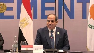 عاجل.. الرئيس السيسي : سنعمل على مواجهة تغير المناخ والتكيف مع آثاره السلبية على أساس علمي صحيح