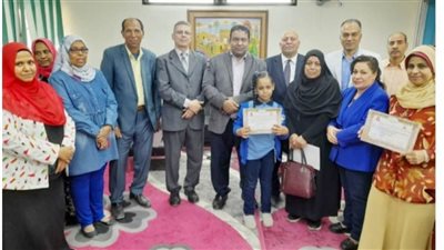 تعليم الوادي الجديد الأولى على الجمهورية في 