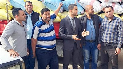 ضبط 20 طن أرز وتحرير 11 إنذارا ضد مزارعين لعدم توريد 70 طنا بالبحيرة