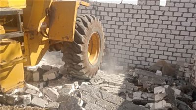 إزالة 53 حالة تعدٍ على الأراضي الزراعية وأملاك الدولة بالبحيرة