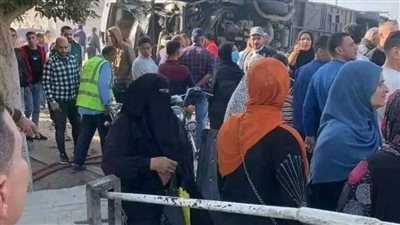 10 معلومات عن حادث تصطادم قطار بأتوبيس طلاب الزقازيق