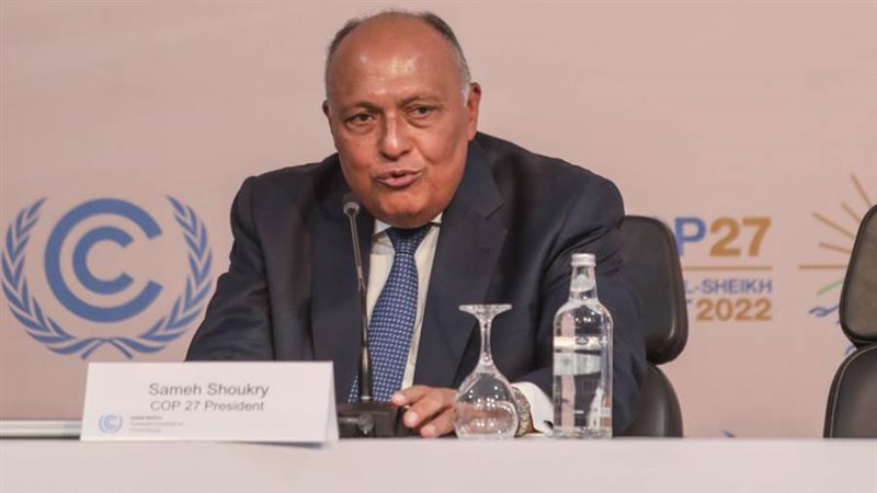 سامح شكري وزير الخارجية