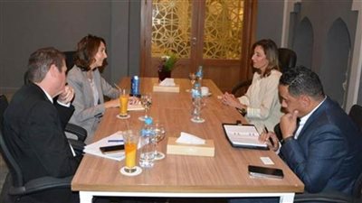 وزيرة الثقافة تبحث مع الأميرة الأردنية ريم علي سبل التعاون المشترك