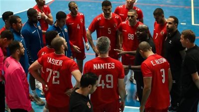 رجال يد الأهلي يواجه طلائع الجيش بالدوري