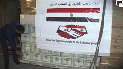 عاجل.. مساعدات طبية إلى دولة لبنان تنفيذاً لتوجيهات الرئيس السيسي