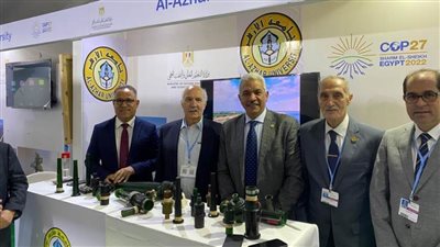 وفد مجلس الشيوخ المصري يشيد بجهاز معالجة مياه الصرف الصناعي صديق البيئة