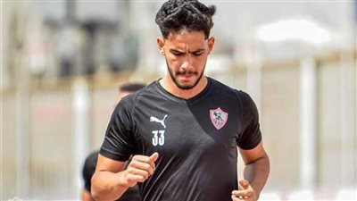 حسام أشرف يشارك في تدريبات الزمالك