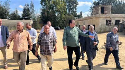 مستشار وزير الزراعة للمتابعة يتفقد الأصول التابعة للوزارة بالفيوم