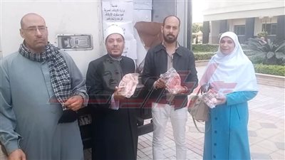   توزيع 10 أطنان لحوم أضاحي على 10 آلاف أسرة أولى بالرعاية بكفر الشيخ