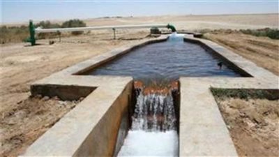 ساعة مياه إضافية من أجل زراعة الذهب الأصفر والمحاصيل الشتوية بالوادي الجديد