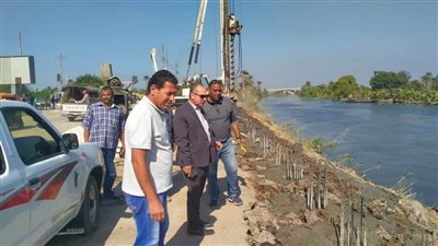 لتطوير وتجميل المدينة.. بدء أعمال الكورنيش الجديد بسمالوط بالمنيا