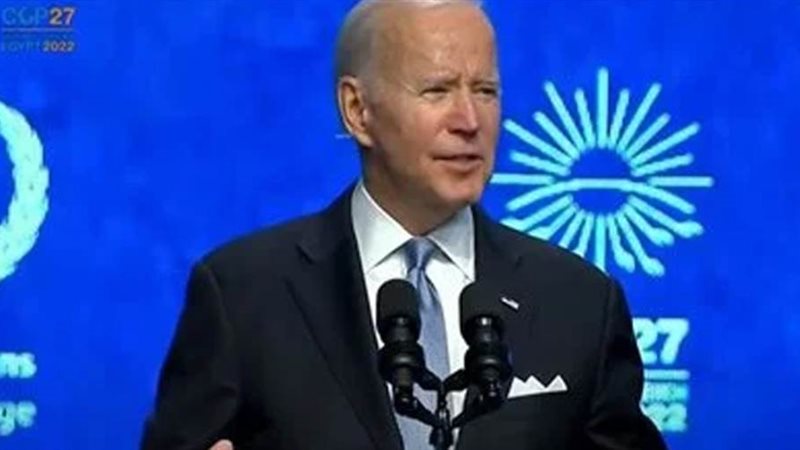 الرئيس الأمريكي جو