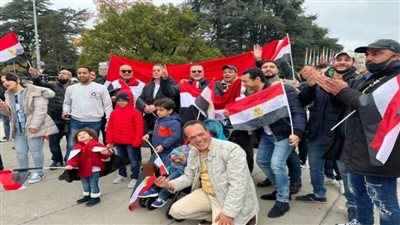 الجالية المصرية في سويسرا تنظم وقفة لدعم القيادة المصرية أمام الأمم المتحدة