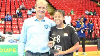 مريم عمر أفضل لاعبة في مباراة مصر والمغرب بأمم إفريقيا لسيدات اليد