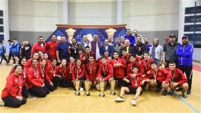 هيمنة أهلاوية على بطولة الجمهورية لفرق تنس الطاولة ناشئين وناشئات